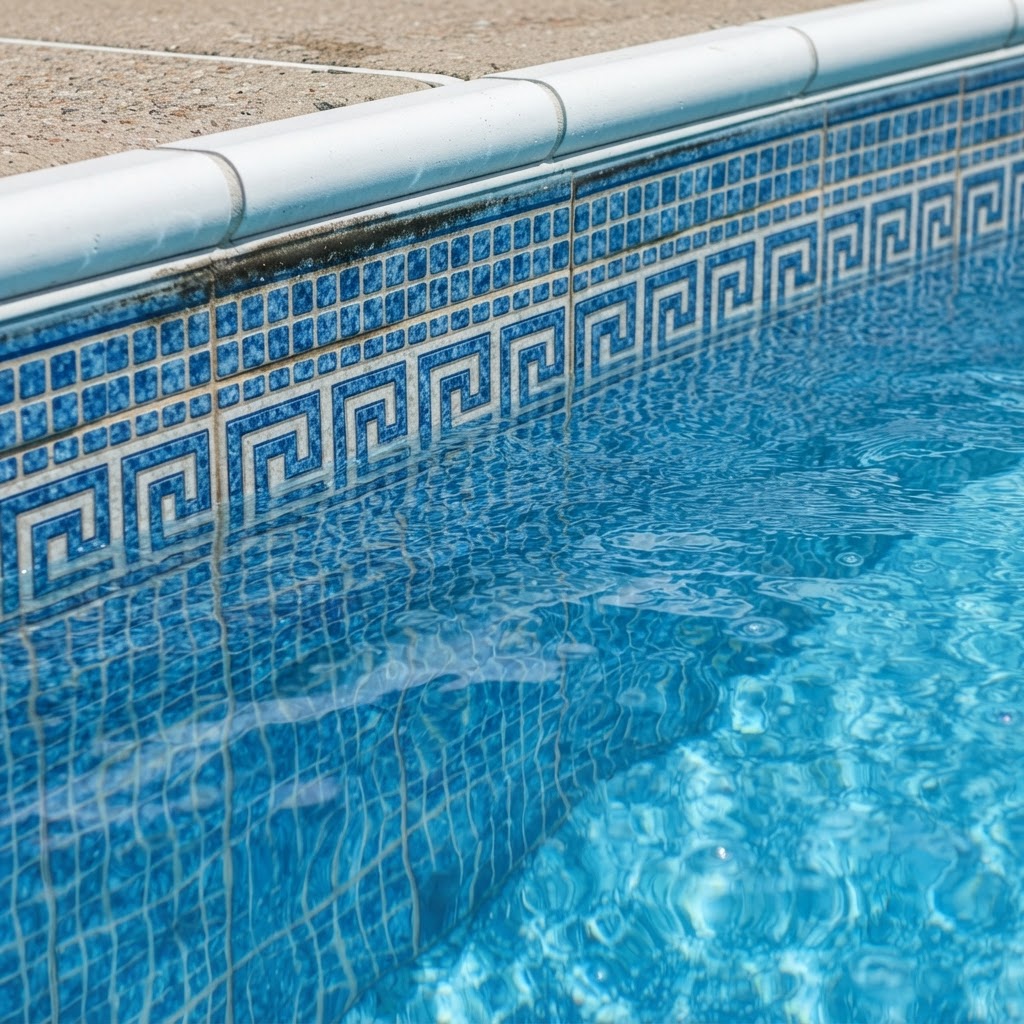 Vinyl Liner — A flexible waterproof membrane used in some pools instead of gunite or fiberglass