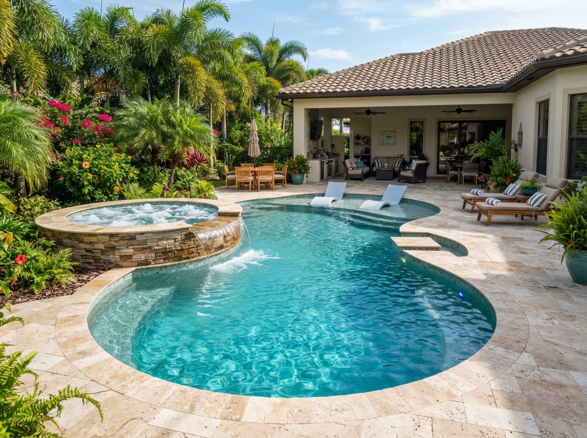 Spa & Hot Tub Leak Detection performed by Florida Leak Locators in Central Florida
