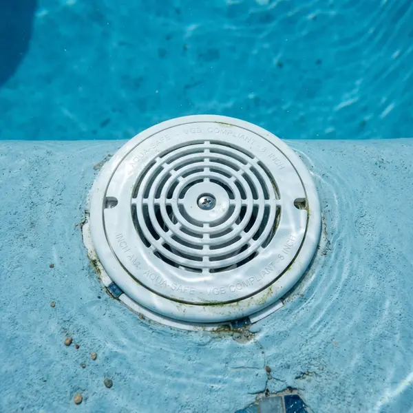 Main Drain — A suction outlet located at the deepest point of the pool