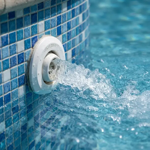 Return Jet — The nozzle on the pool wall that pushes filtered, treated water back into the pool