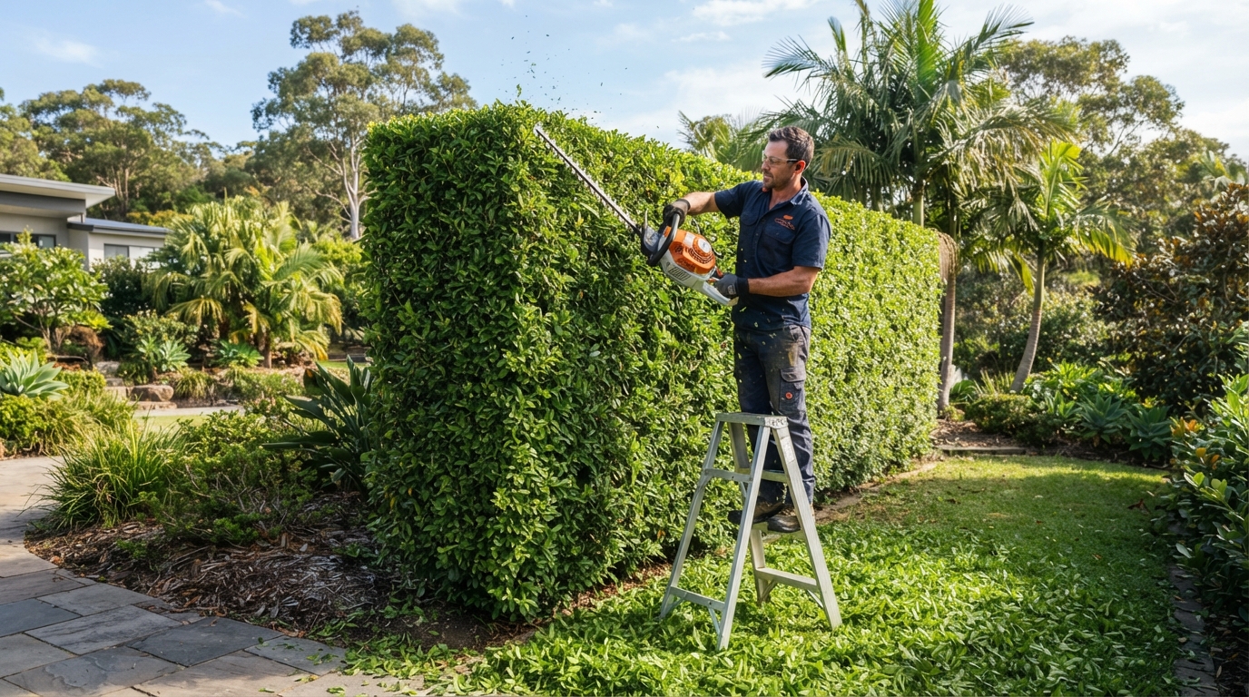 Hedge Trimming Kerb Appeal Central Coast