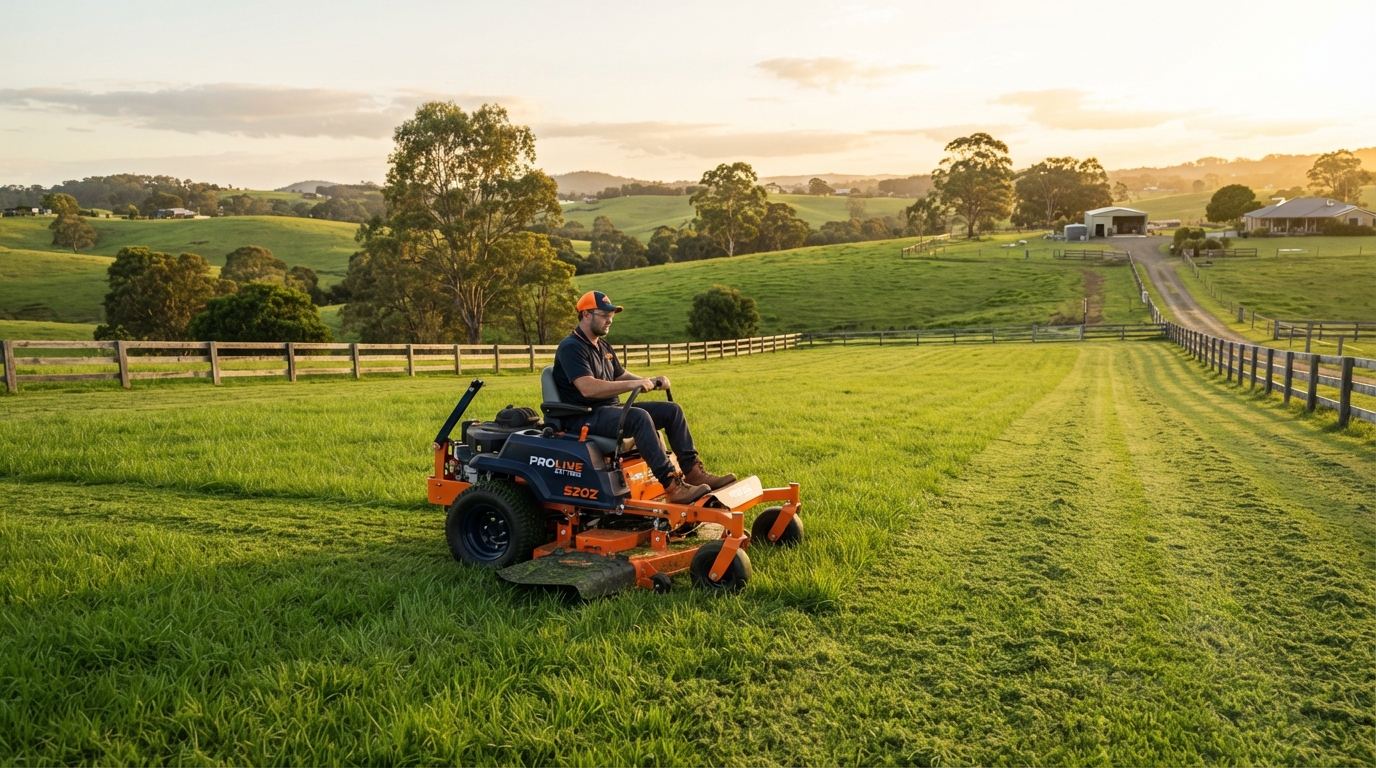 Acreage Mowing Kerb Appeal Central Coast