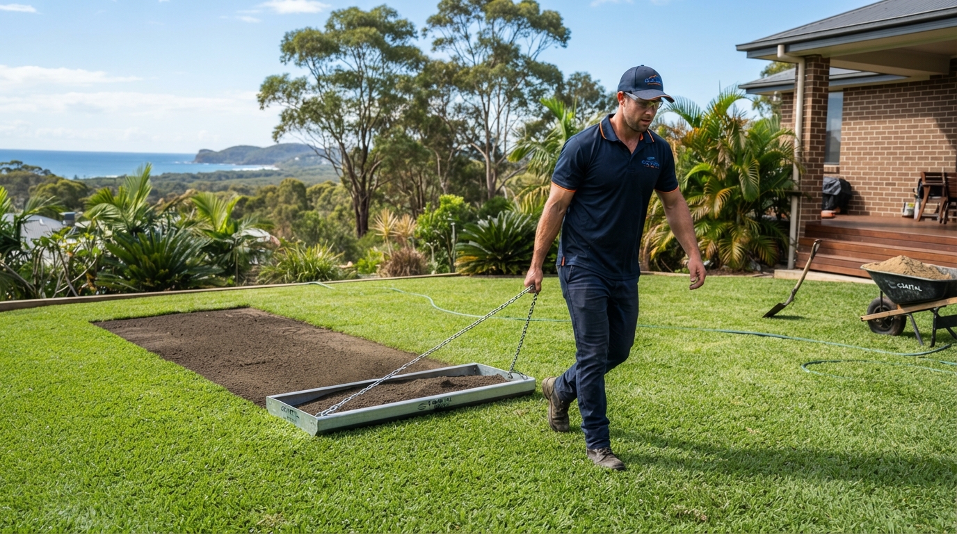 Topdressing Kerb Appeal Central Coast