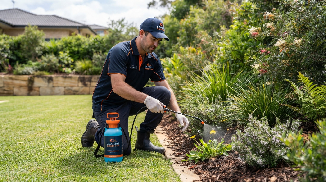 Weeding and Herbicide Application Kerb Appeal Central Coast