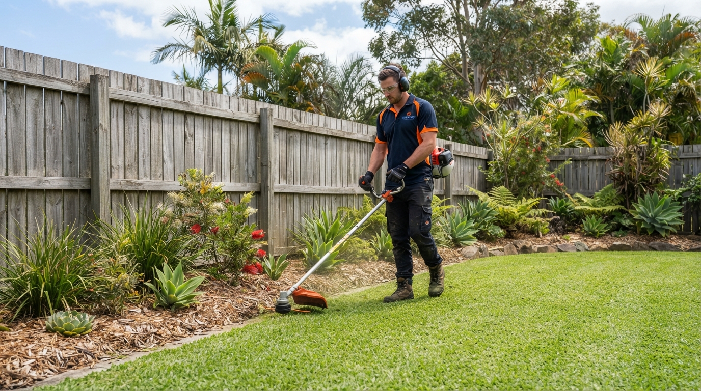 Whipper Snipping Kerb Appeal Central Coast