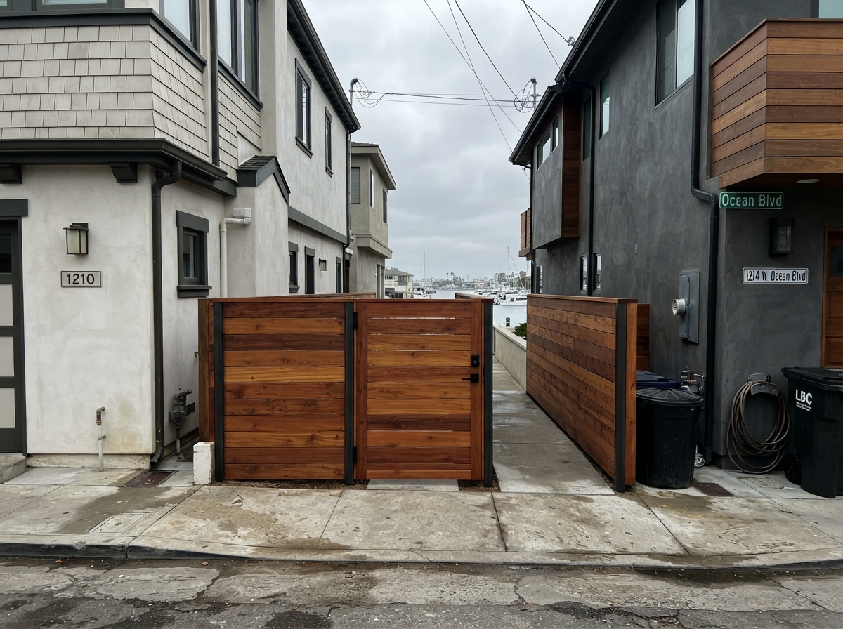 Long Beach Fences and Gates-Wood Fencing & Gates Installation-The Peninsula