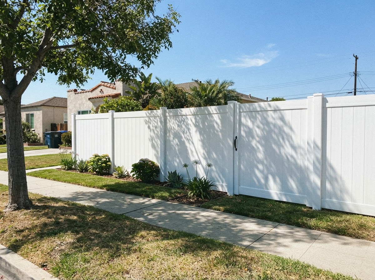 Long Beach Fences and Gates-Vinyl Fencing Installation-Park Estates