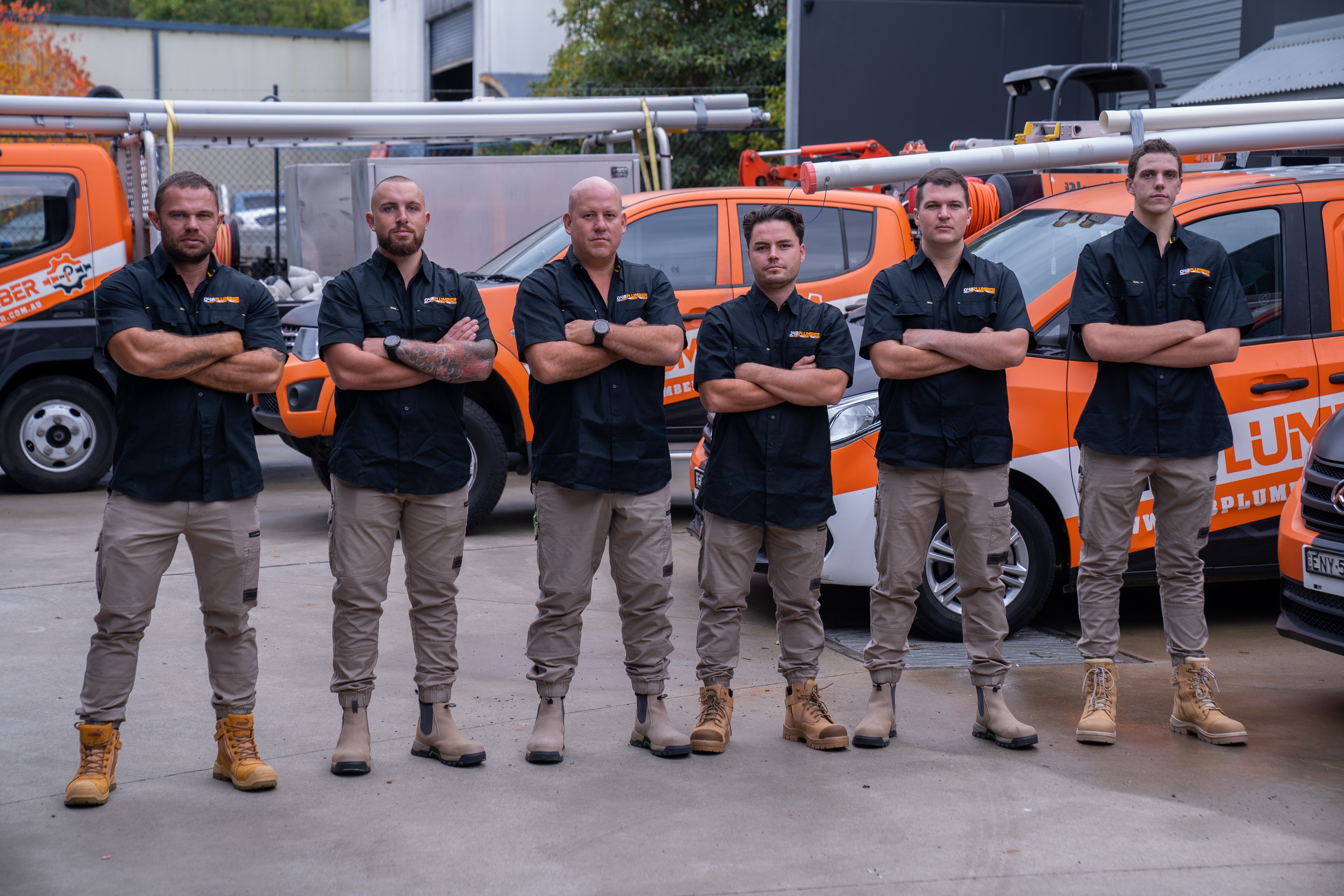 048 Plumber Central Coast Team & Fleet