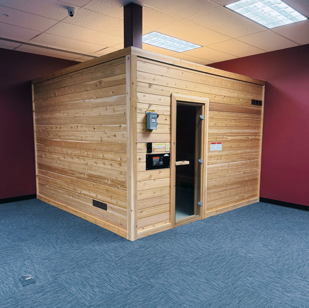 Dry sauna for recovery and relaxation