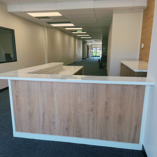 Fitness Premier front desk and reception area
