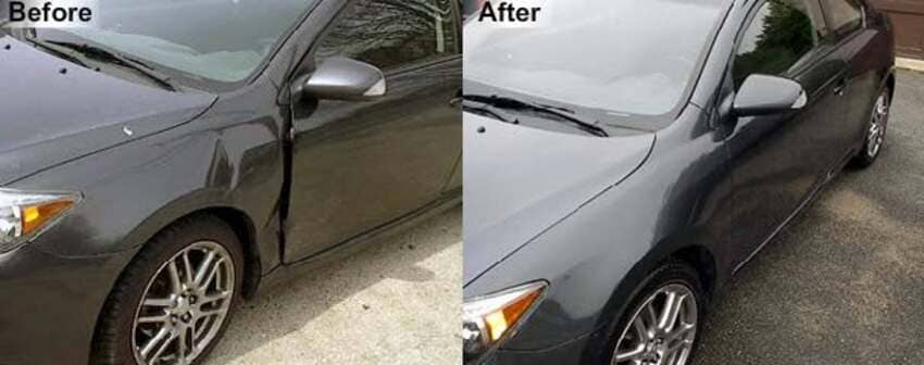 Collision repair work 6