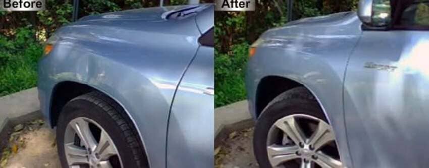 Collision repair work 7
