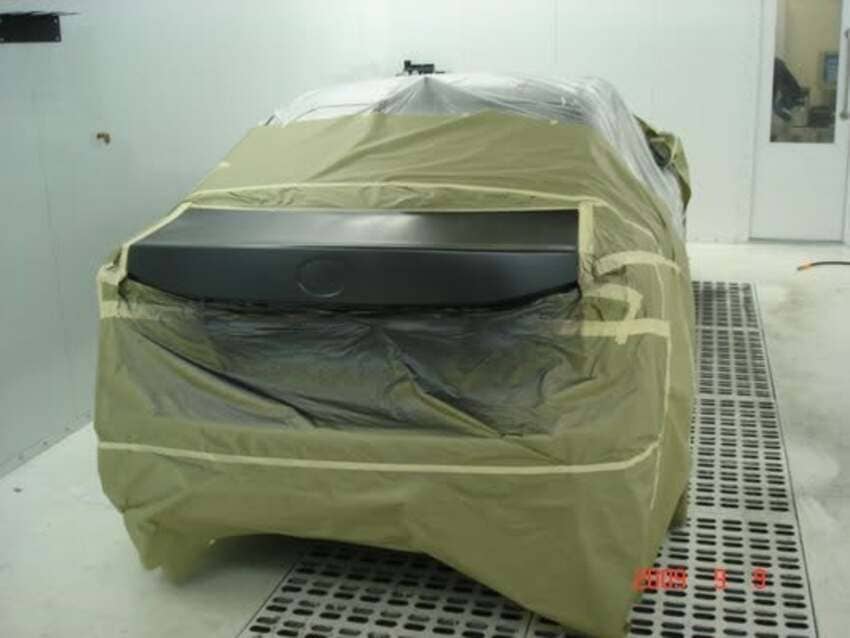 Collision repair work 9