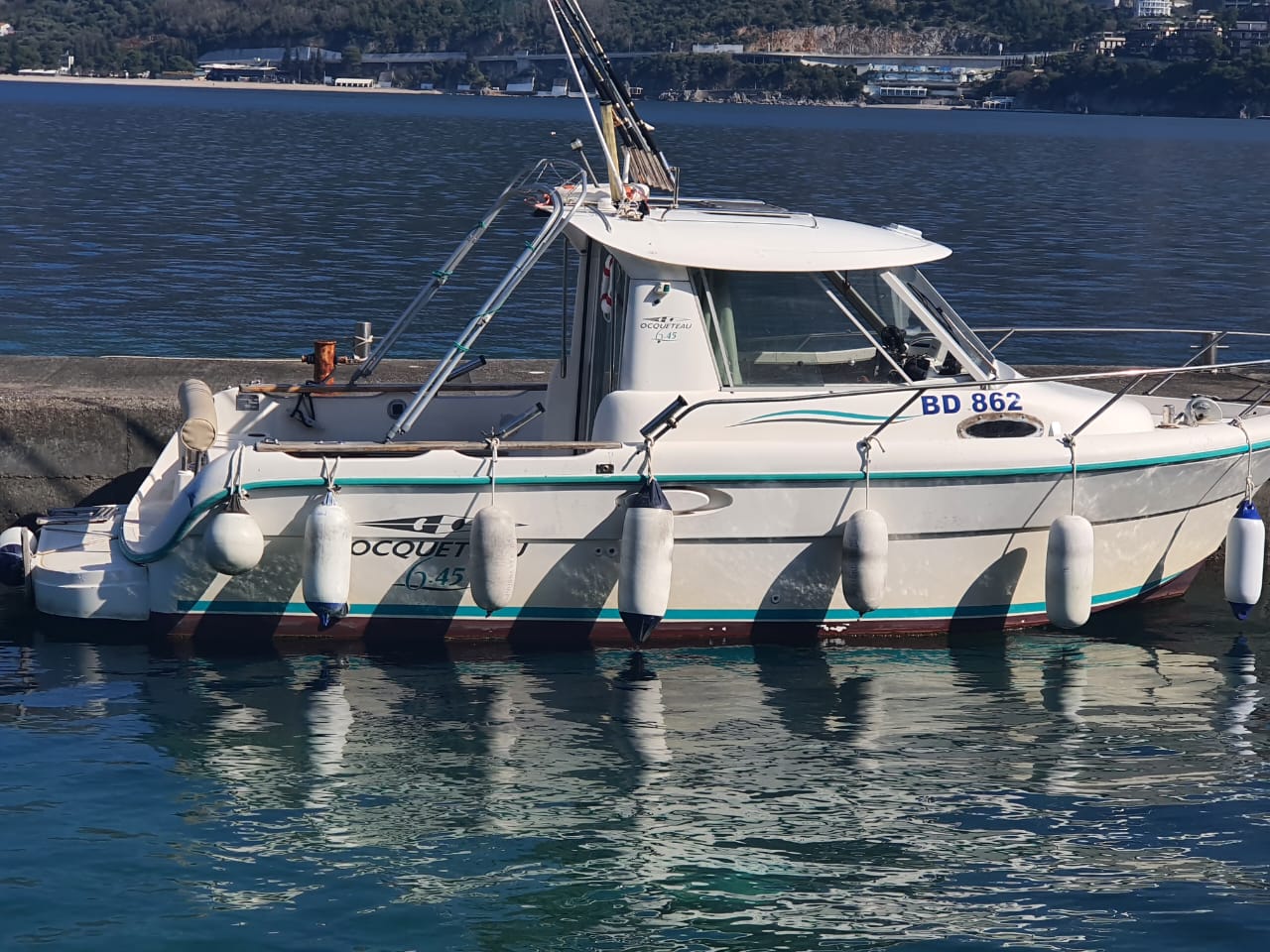 Private boat tour on crystal clear Adriatic water in Budva Montenegro