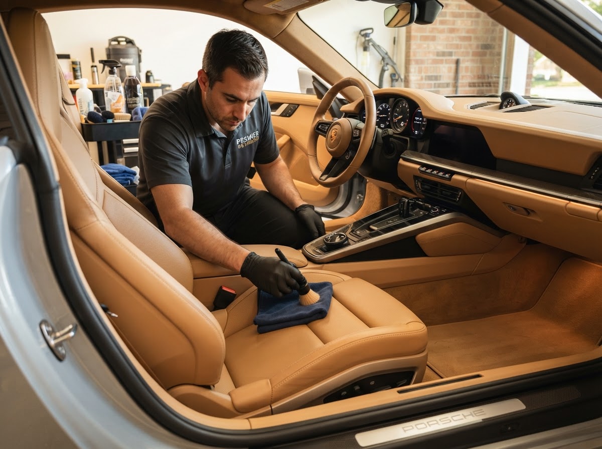 Interior Detailing — Palm Prestige Mobile Detailing