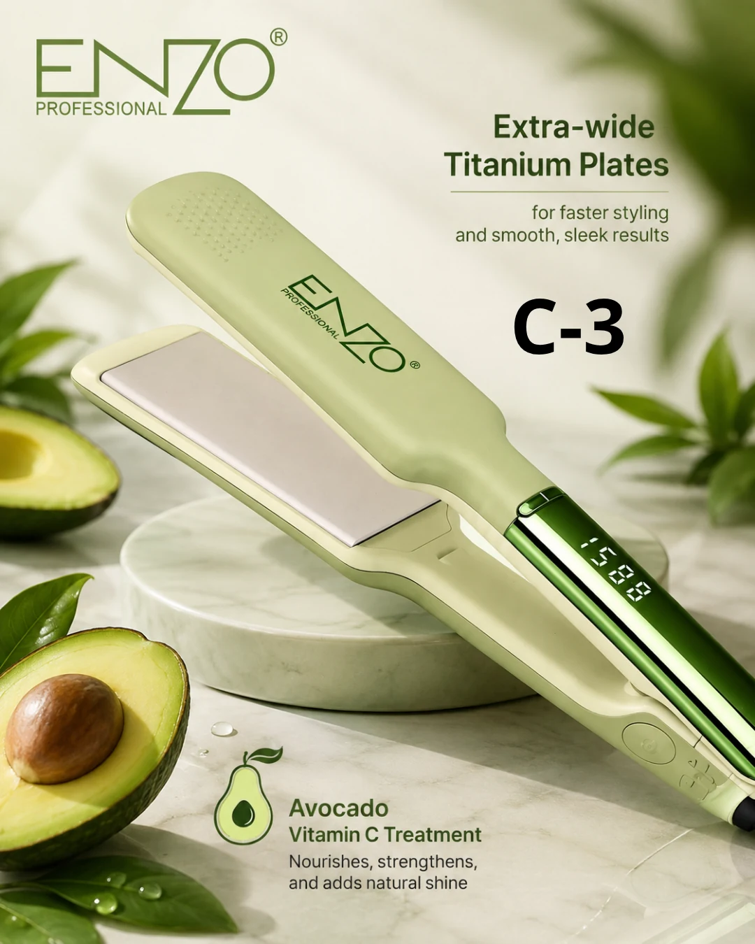 مملس شعر ENZO Professional – EN-3220