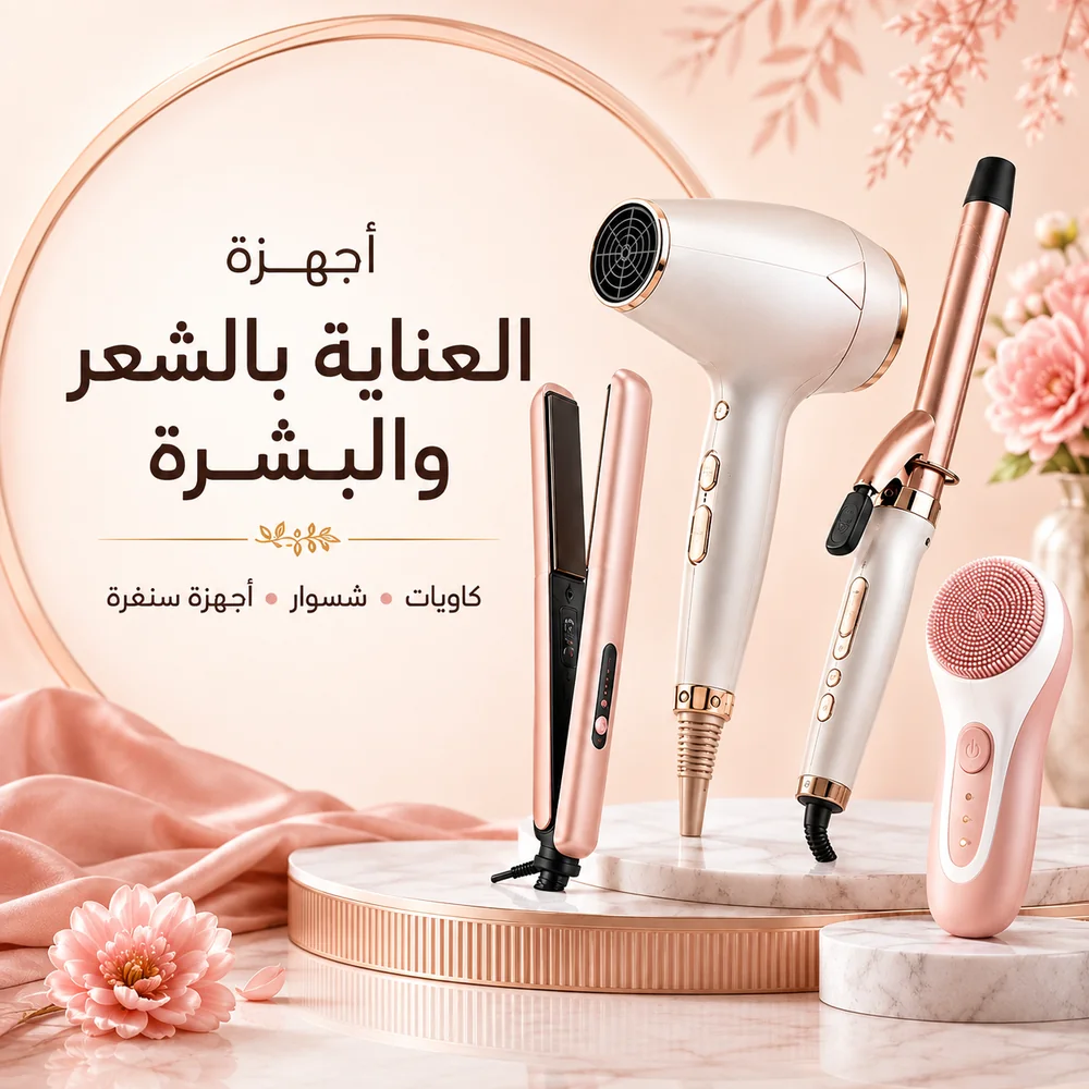 أجهزة العناية بالشعر والبشرة