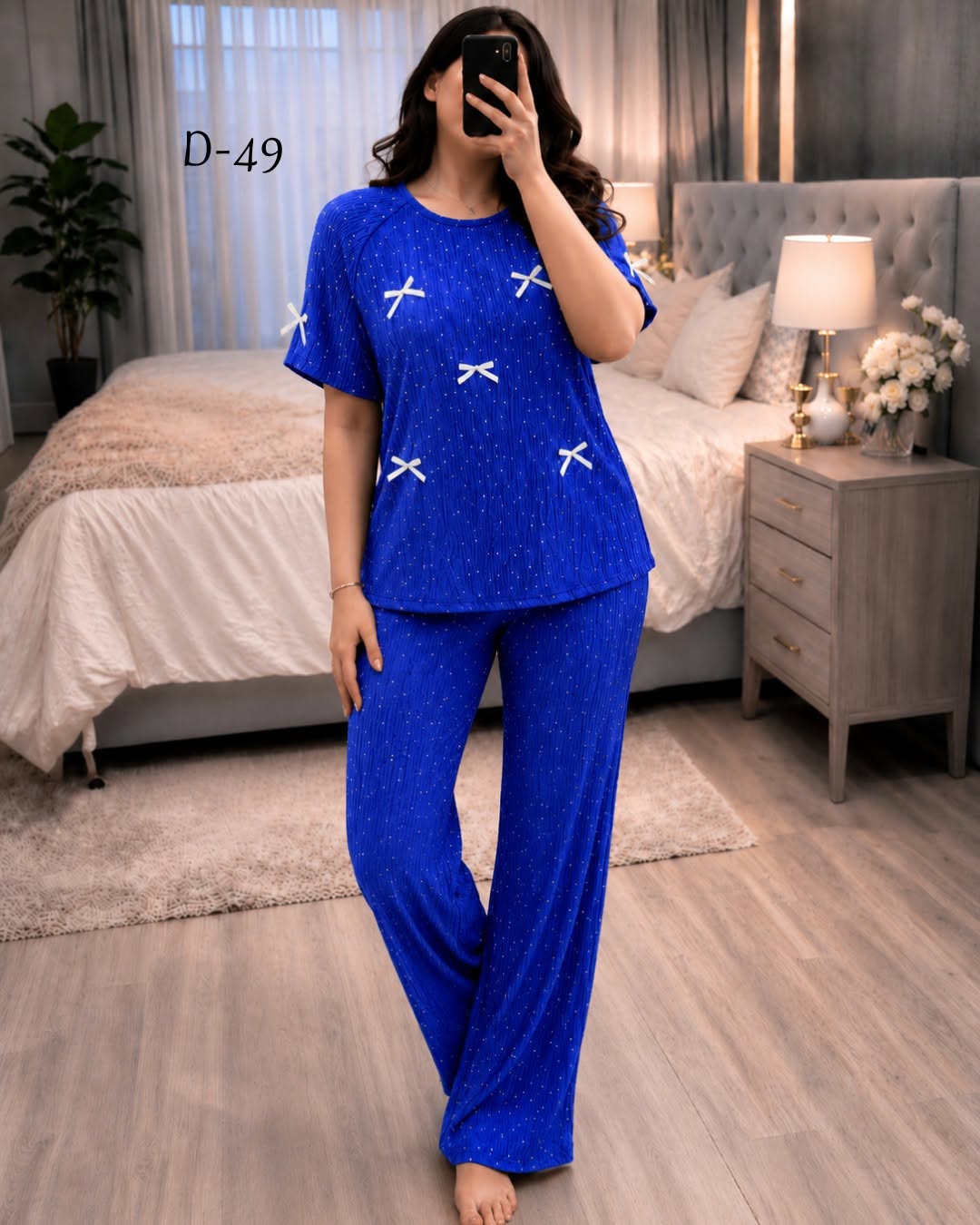 بجامة نسائية تايكر قطعتين – D-49