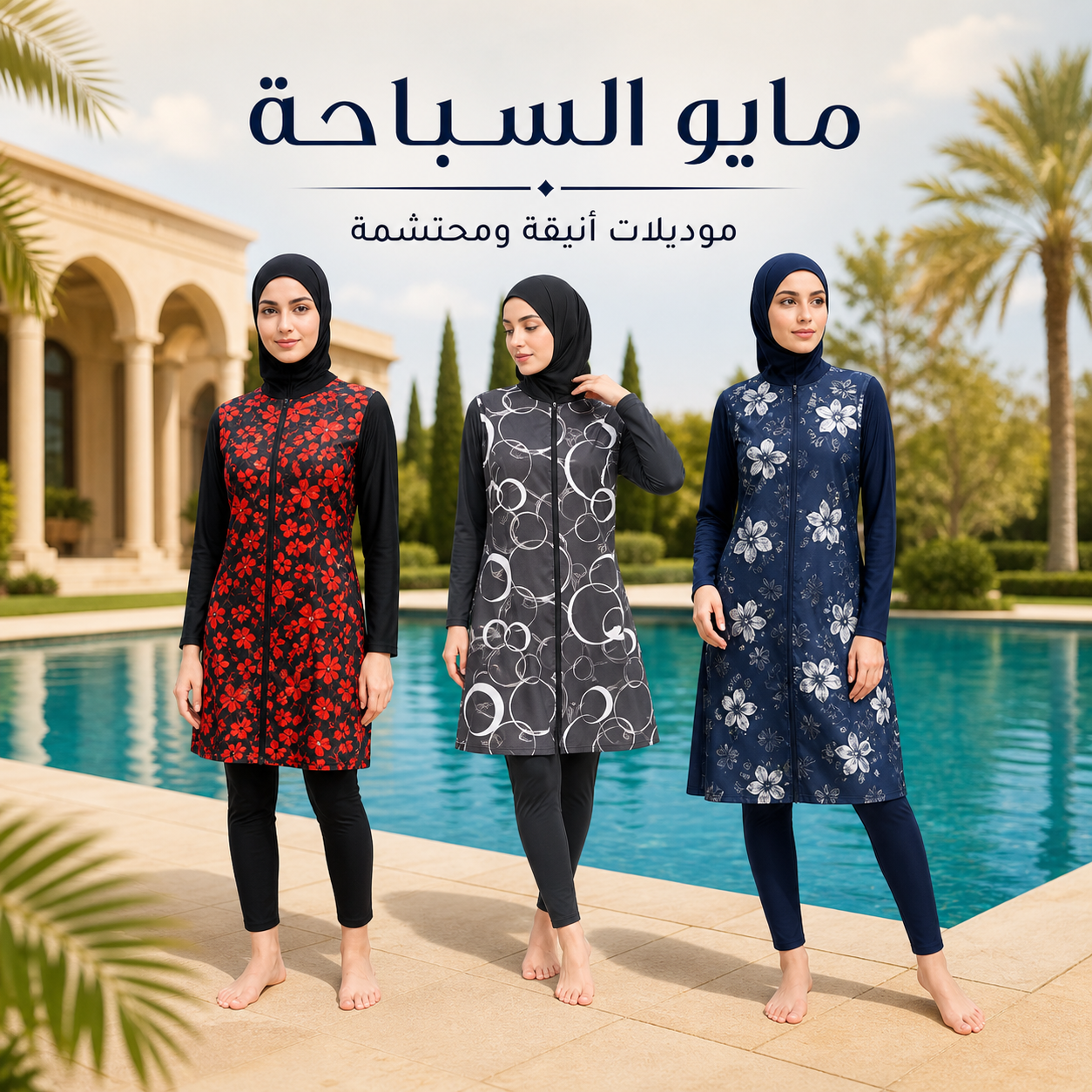 ملابس سباحة بوركيني