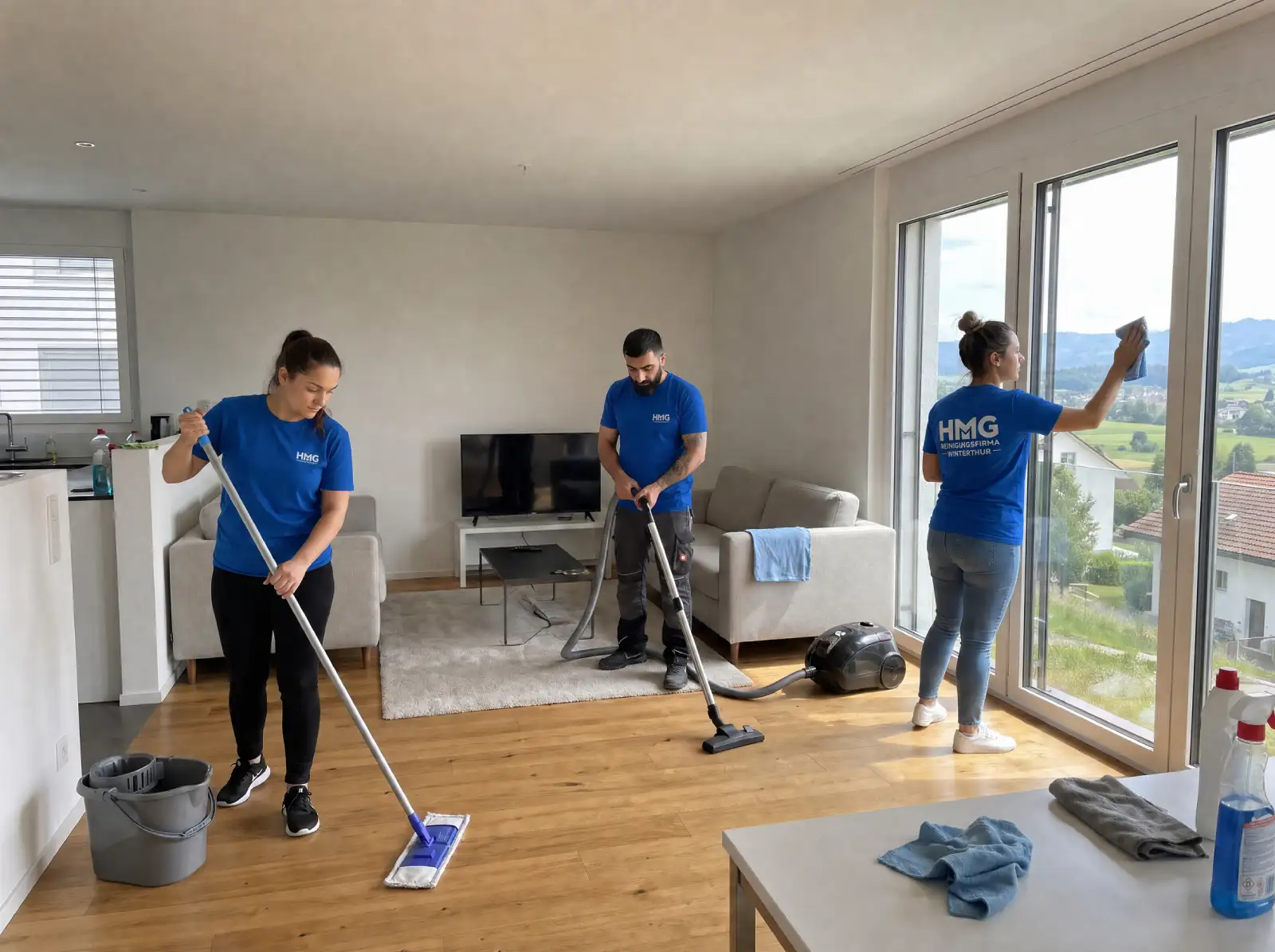 HMG Reinigungsfirma Winterthur Bezirk