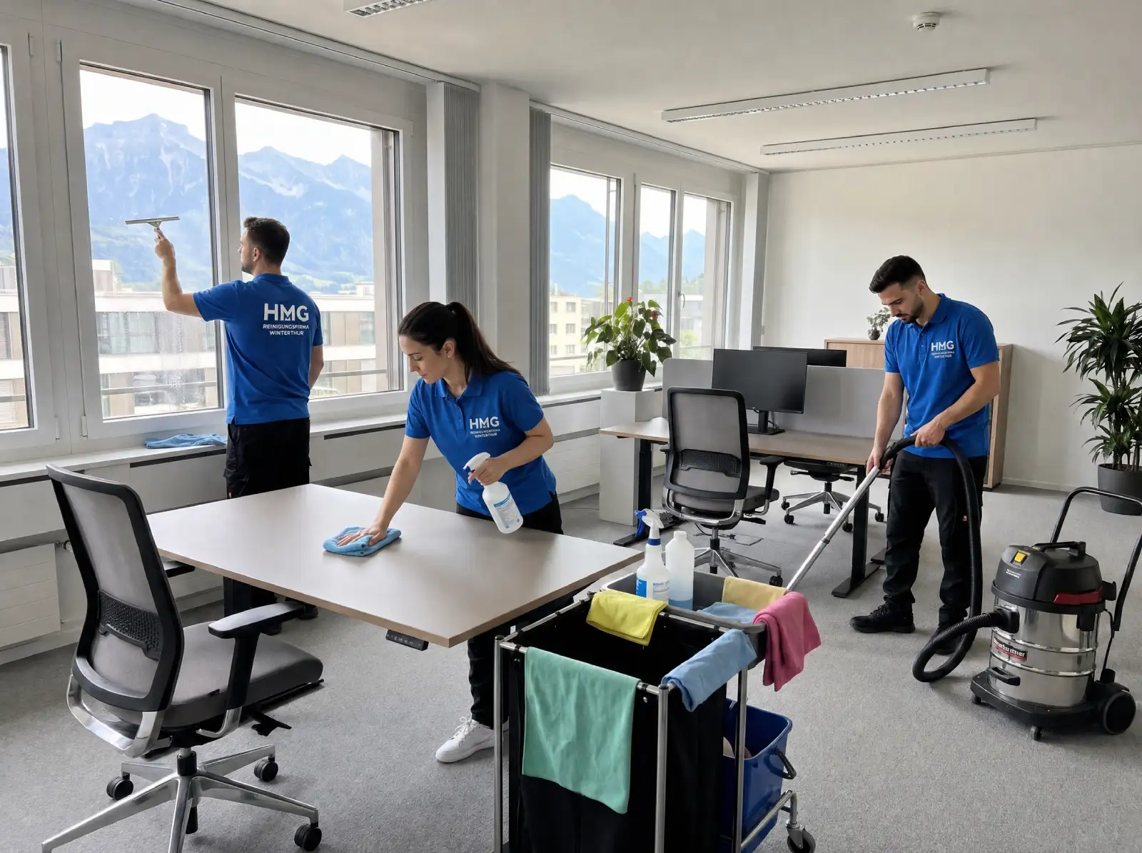 HMG Reinigungsfirma Winterthur Team