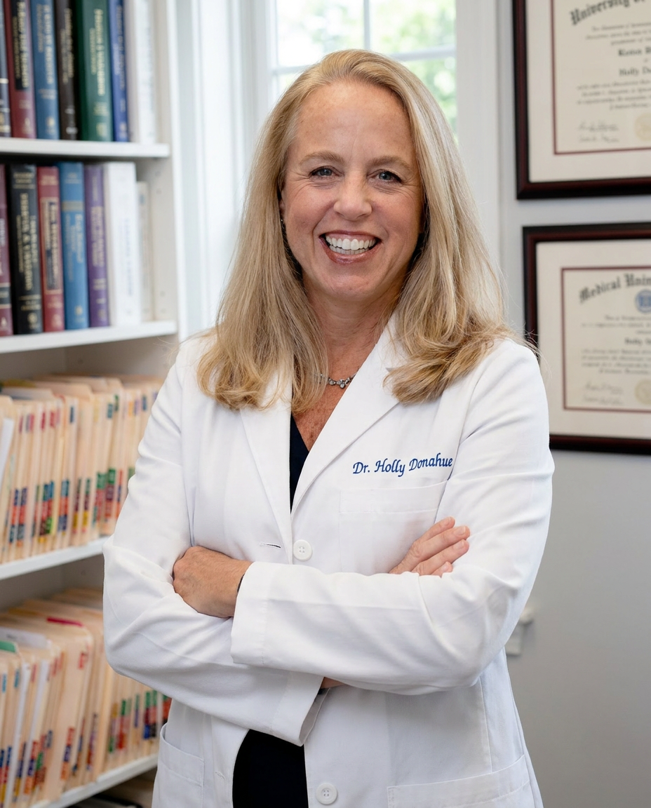 Dr. Donahue, licensed naturopathic doctor