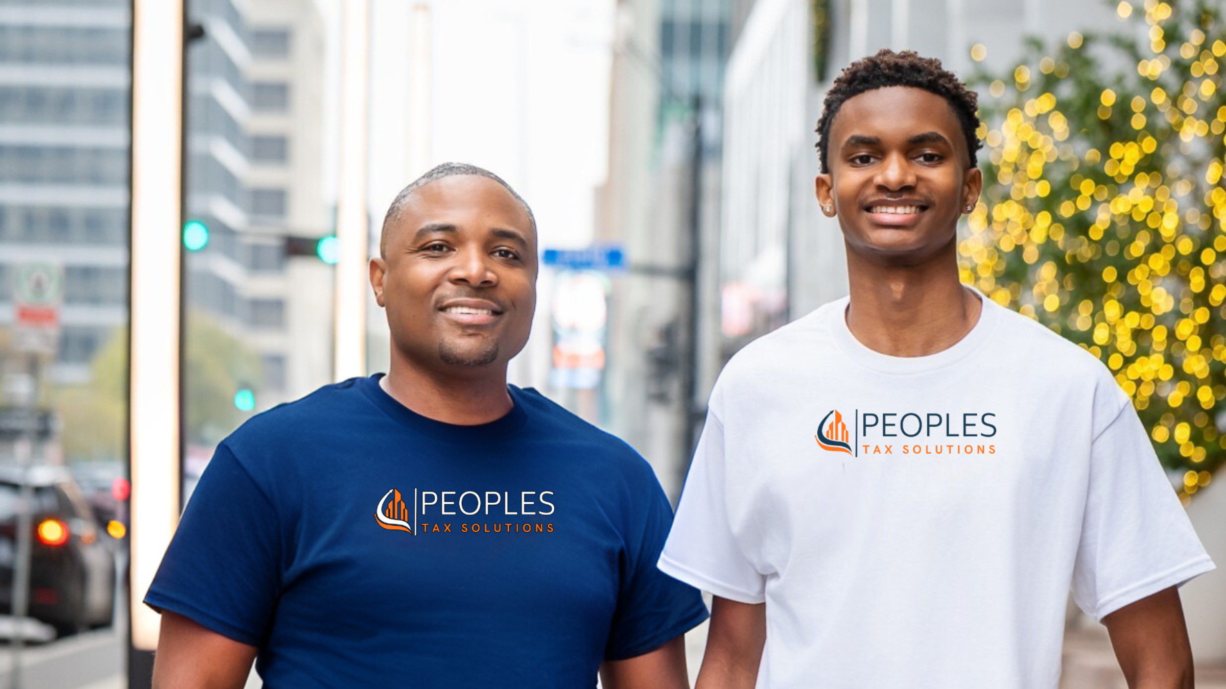 Peoples Tax Solutions team members representing our family-founded tax preparation firm
