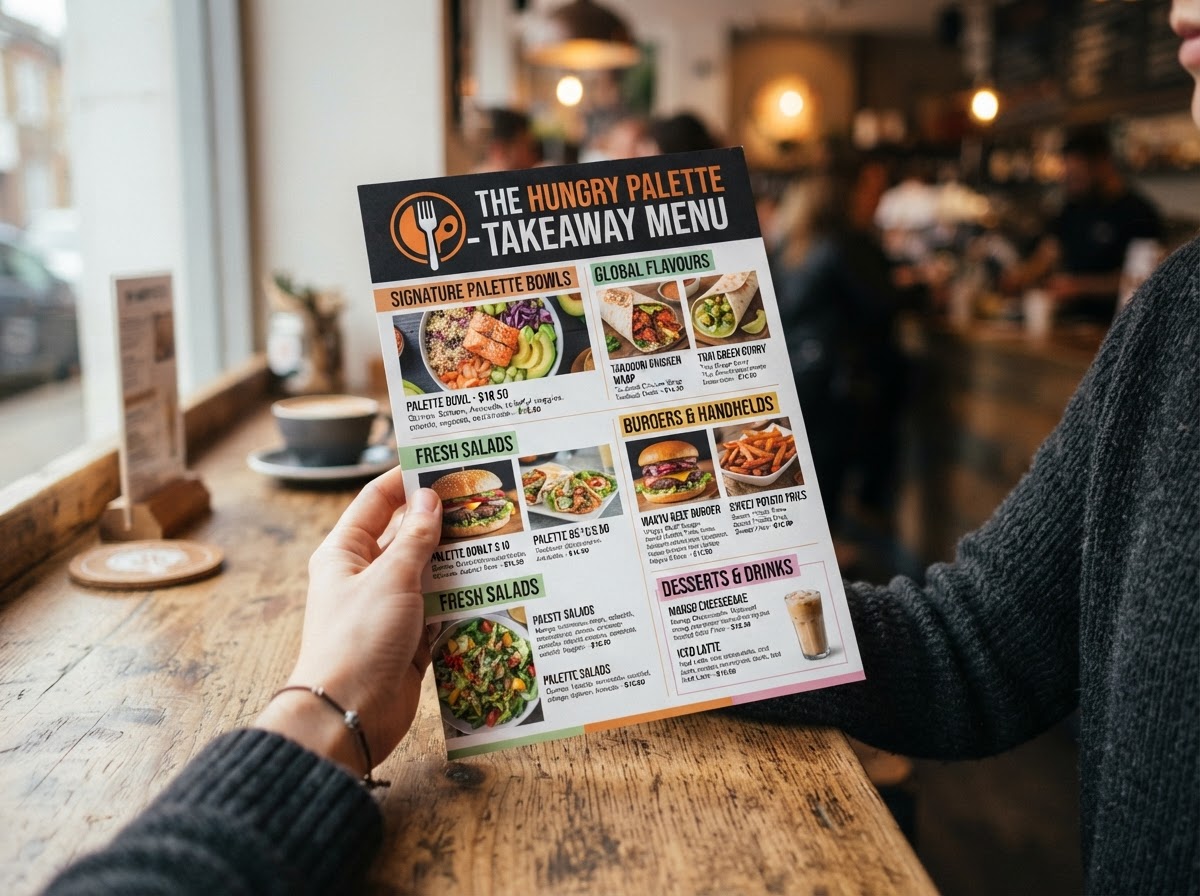 Takeout Menus sample