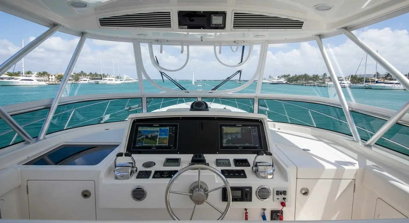 Custom Bridge & Flybridge Consoles
