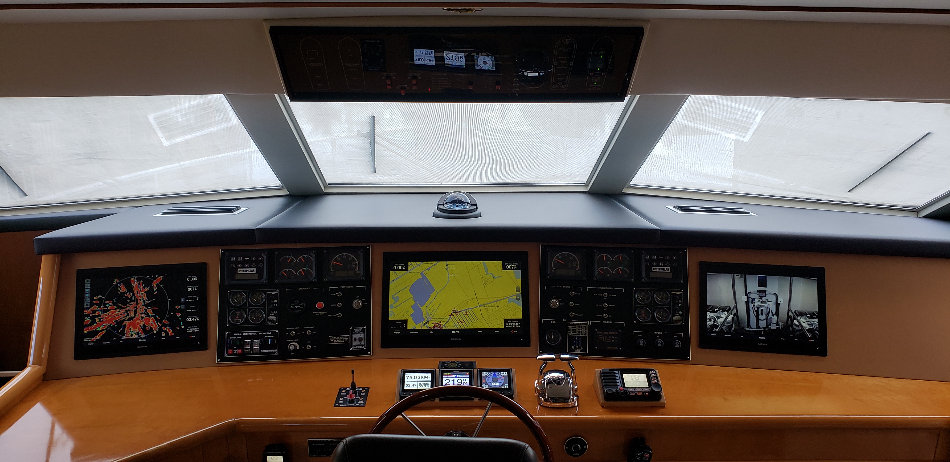 M/Y Poor Richard marine electronics installation in Fort Lauderdale