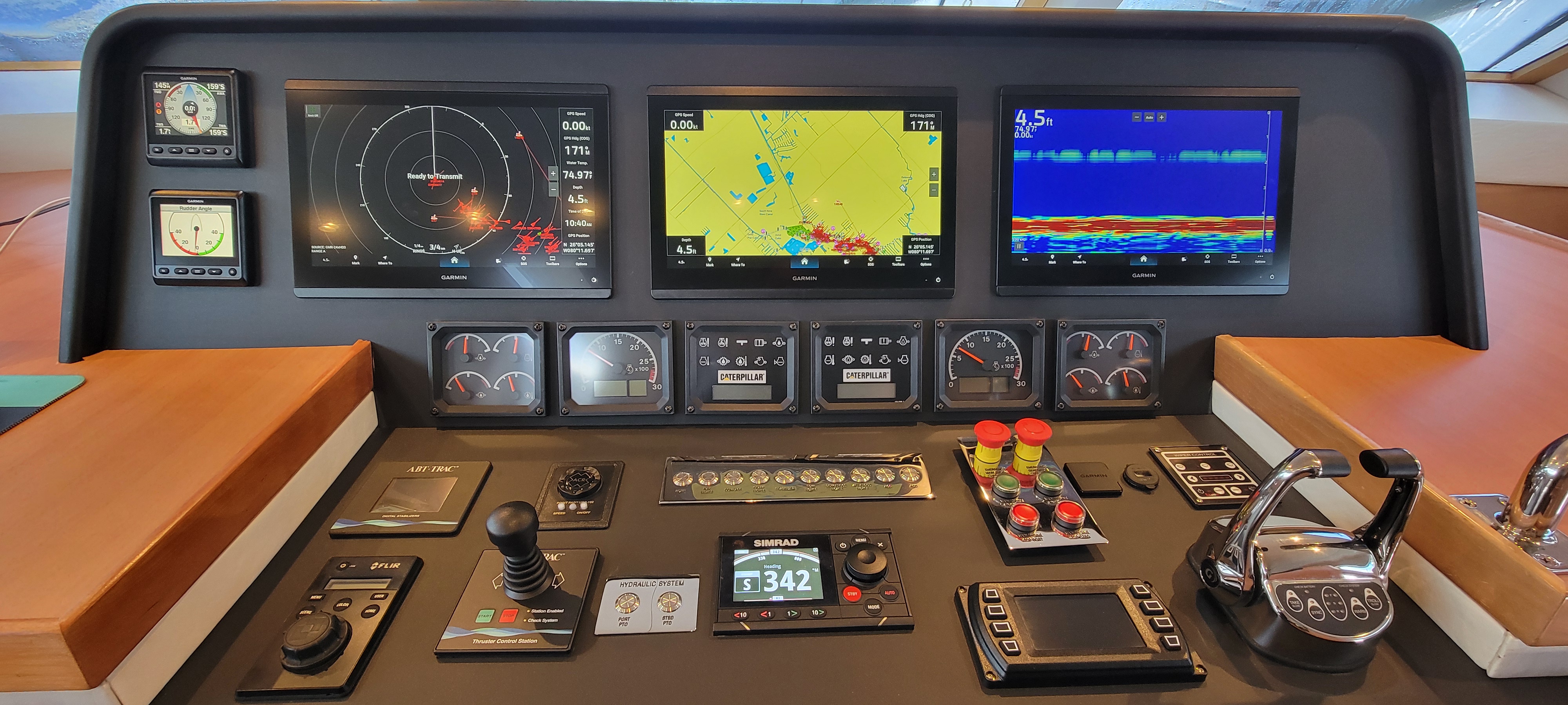 M/Y Birdie marine electronics installation in Fort Lauderdale