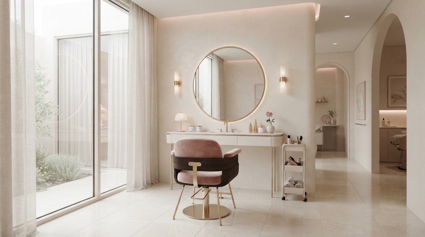 BOSS BABE luxury beauty spa interior
