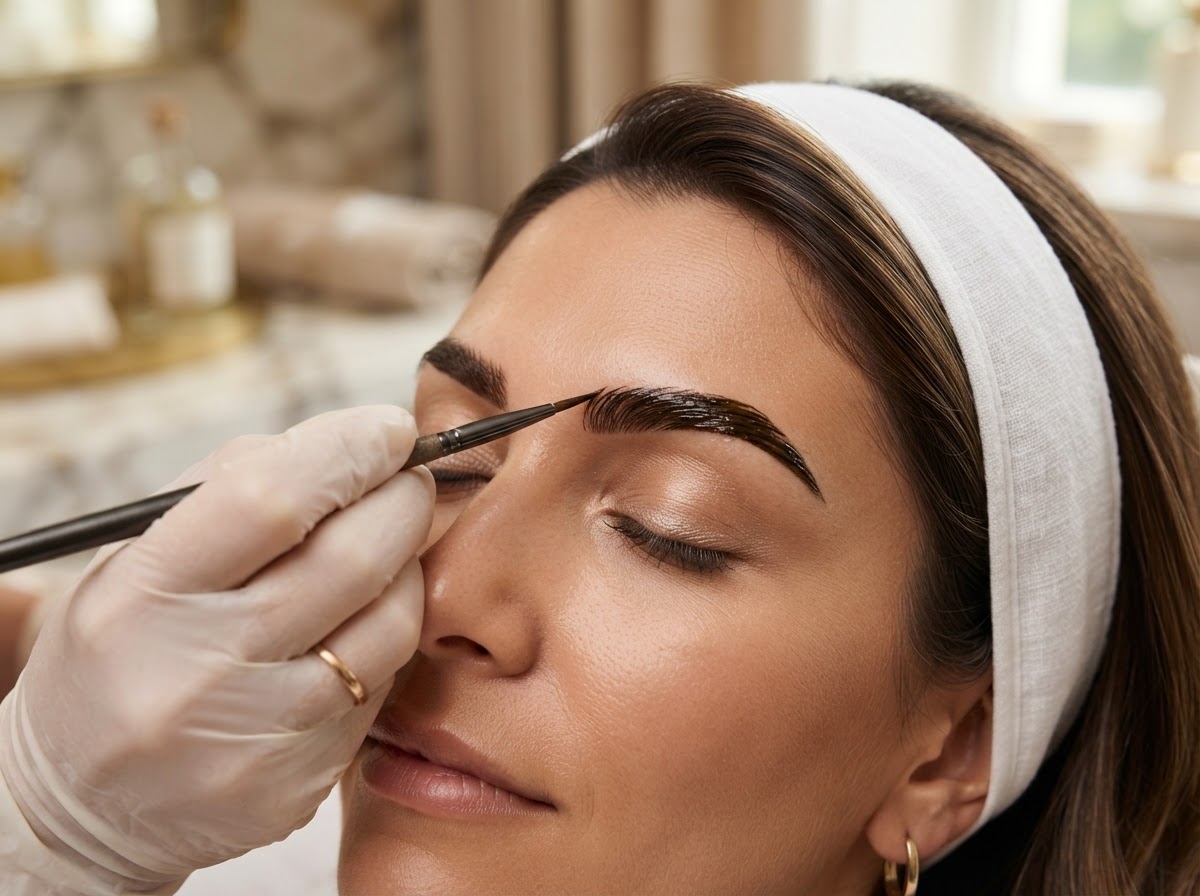 Henna brows at BOSS BABE in North York, Toronto