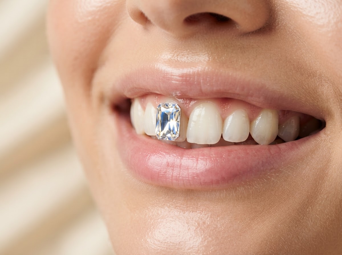 Large Tooth Gem at BOSS BABE in North York, Toronto