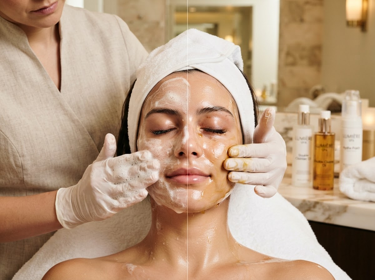 Double Cleansing at BOSS BABE in North York, Toronto