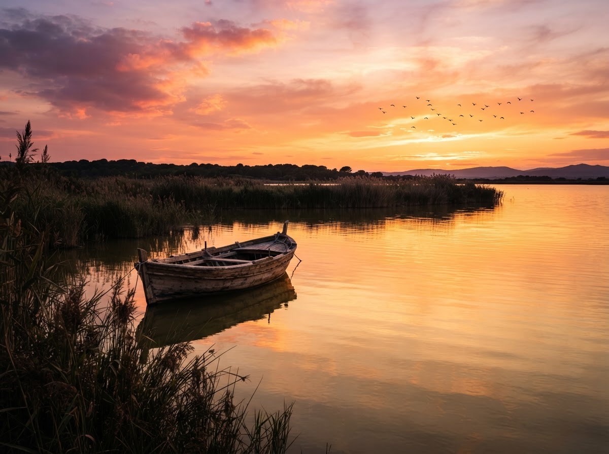 Albufera: Private Boat, Sunset & a Long Paella Table 2