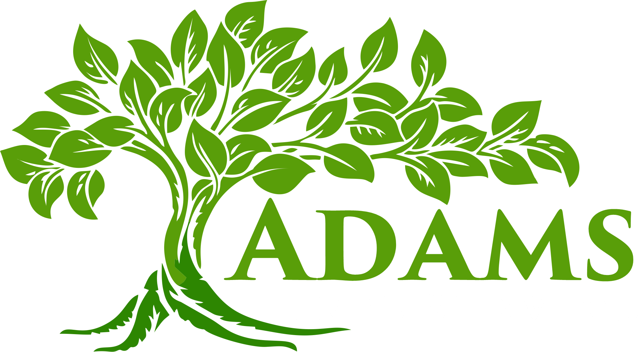 Adams Tree Service Logo - Family-owned tree care in Noble, Oklahoma