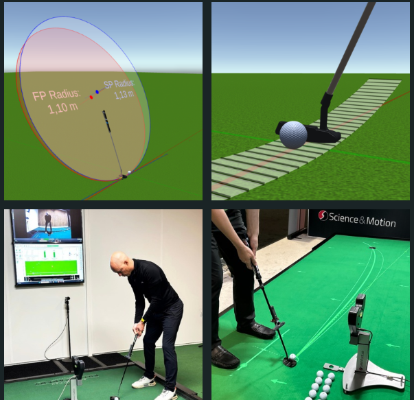 SAM PuttLab putting analysis technology at Players Elite Golf Academy