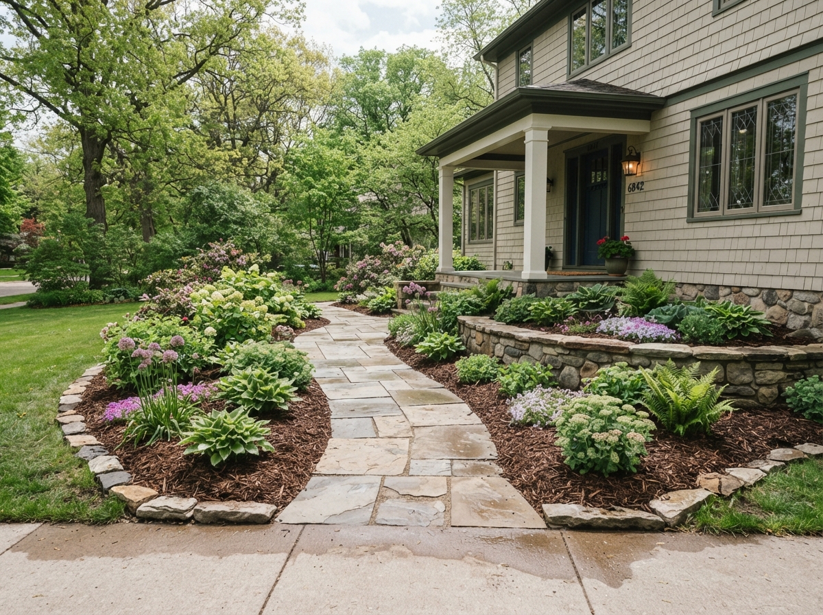 Walkway & Entry Landscaping