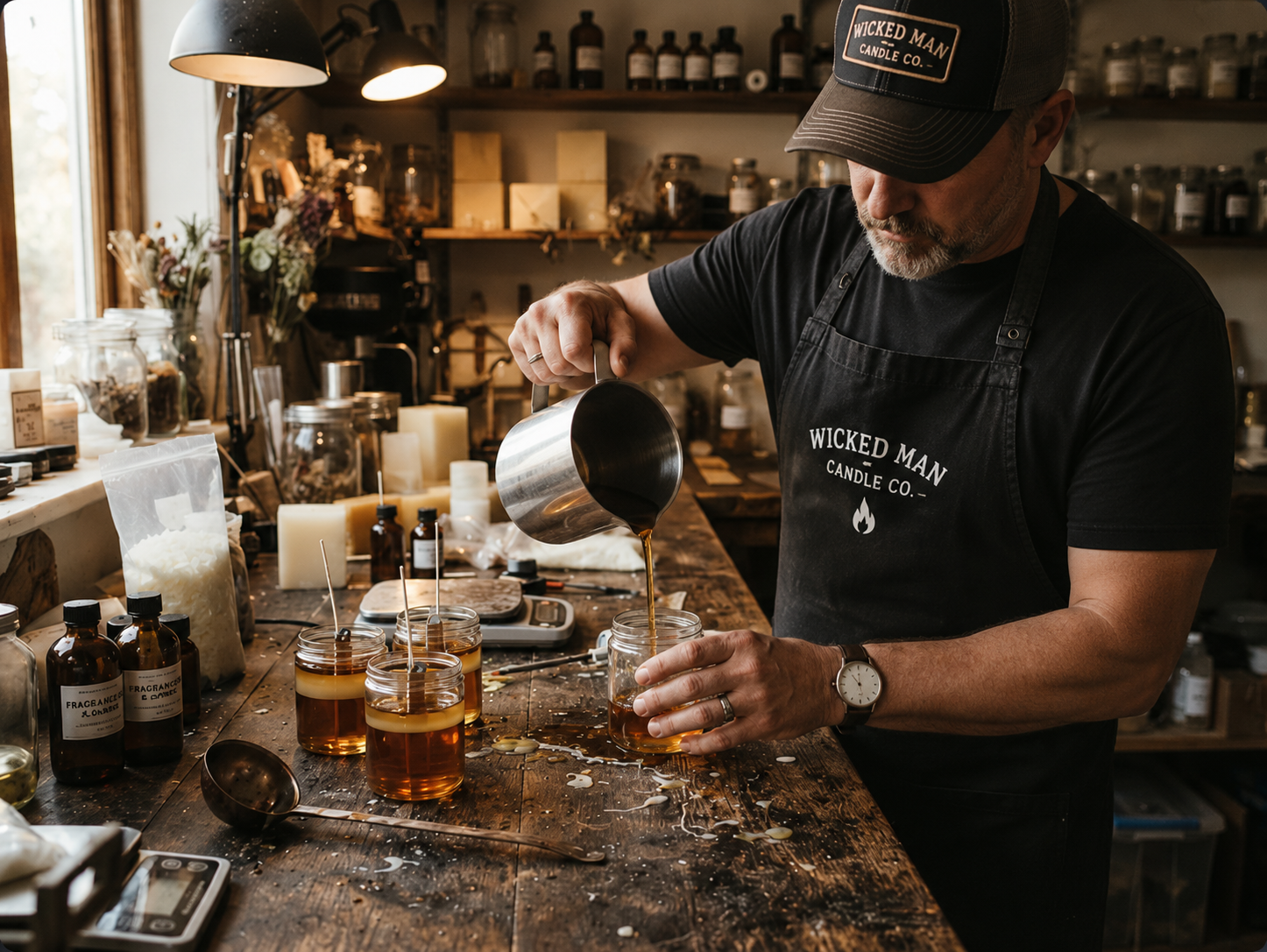 3. Small Batch Pouring