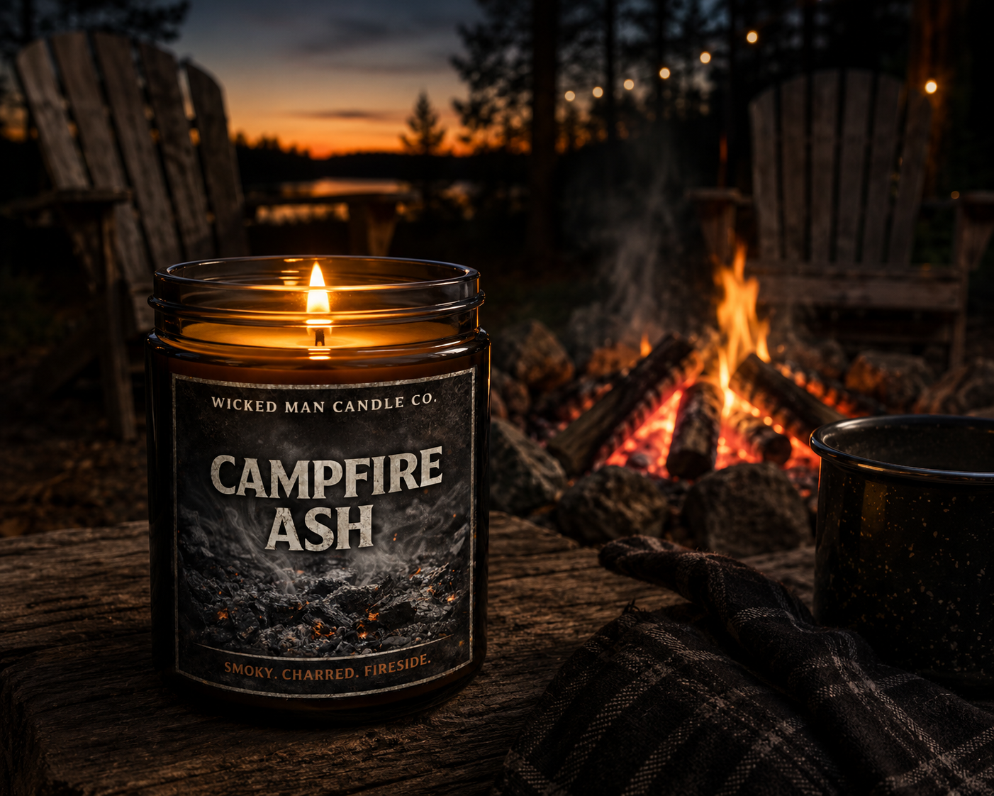 Campfire Ash