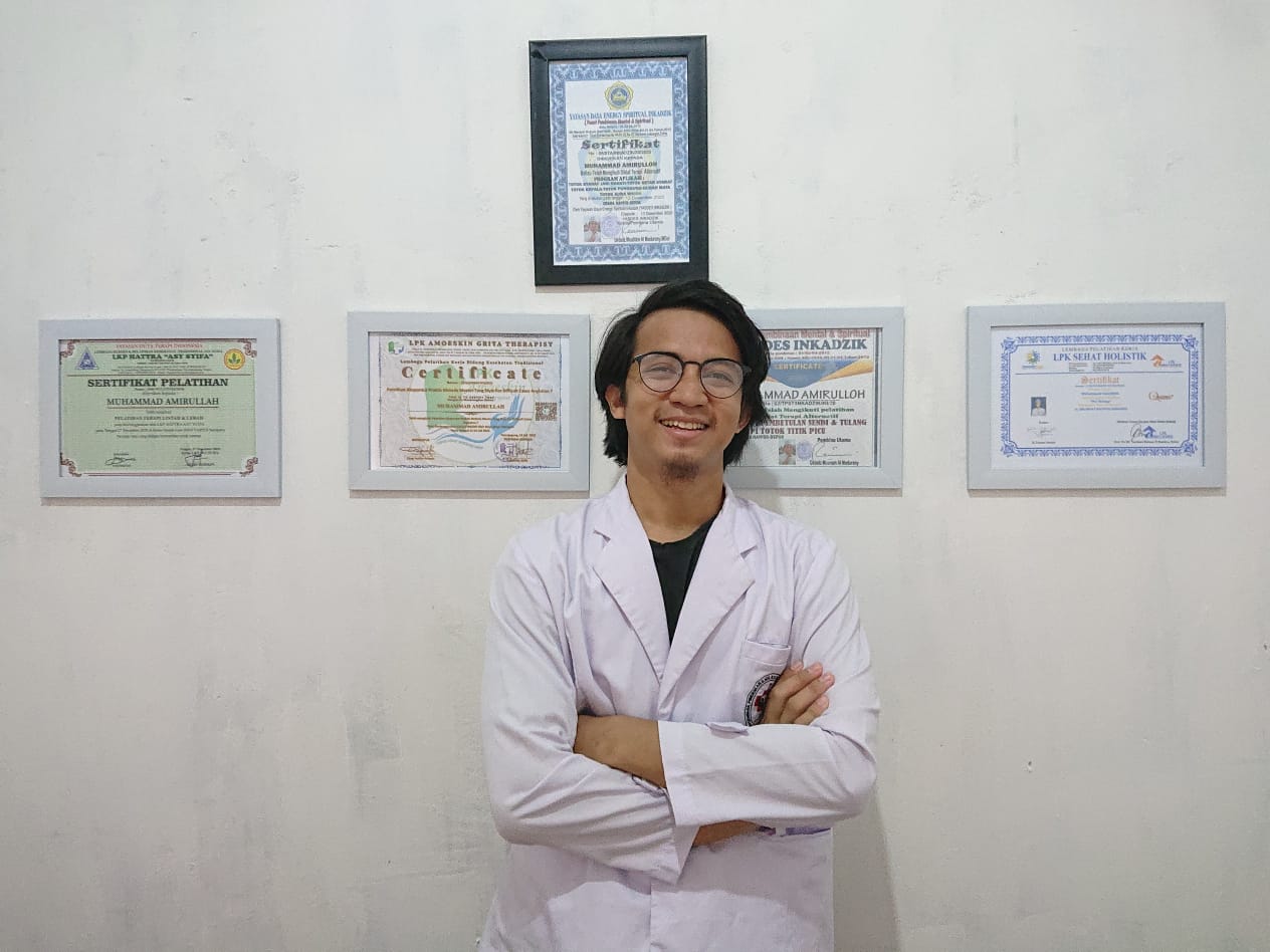 Muhammad Amirullah, Founder dan Terapis RUMAH TERAPI ALFA