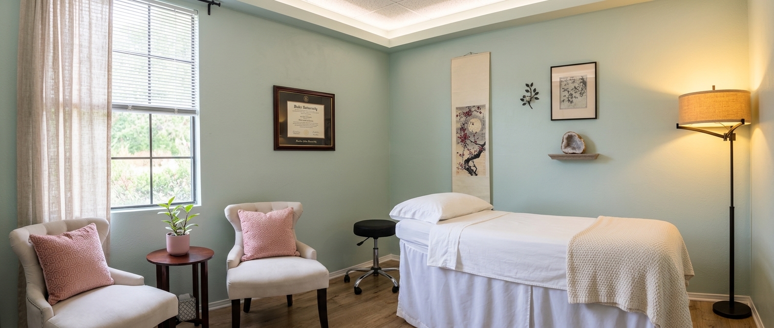 White Phoenix Wellness treatment room
