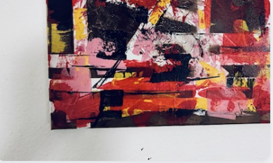 Taxi — original Latex and spray paint painting by Doriel Wyler, , priced at $150
