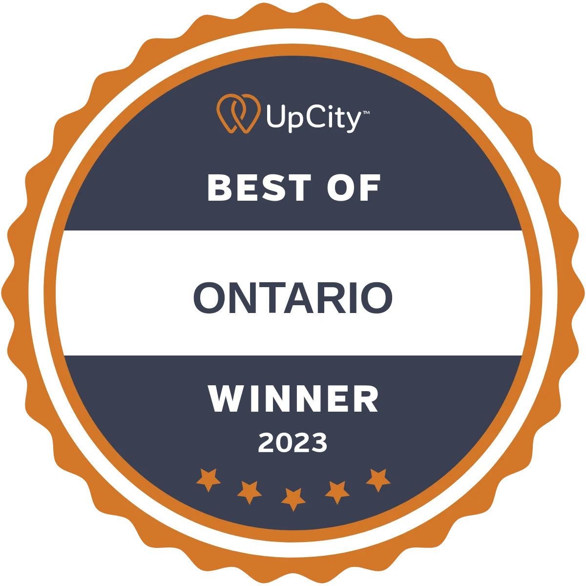 UpCity 2023 - Best of Ontario Award Winner