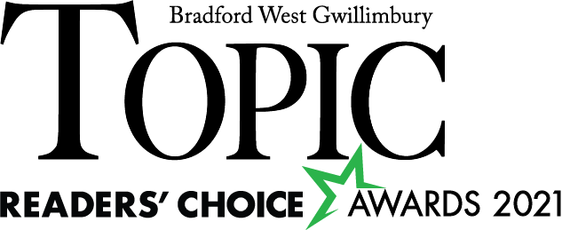 TOPIC Readers' Choice 2021 - Bradford West Gwillimbury Award Winner