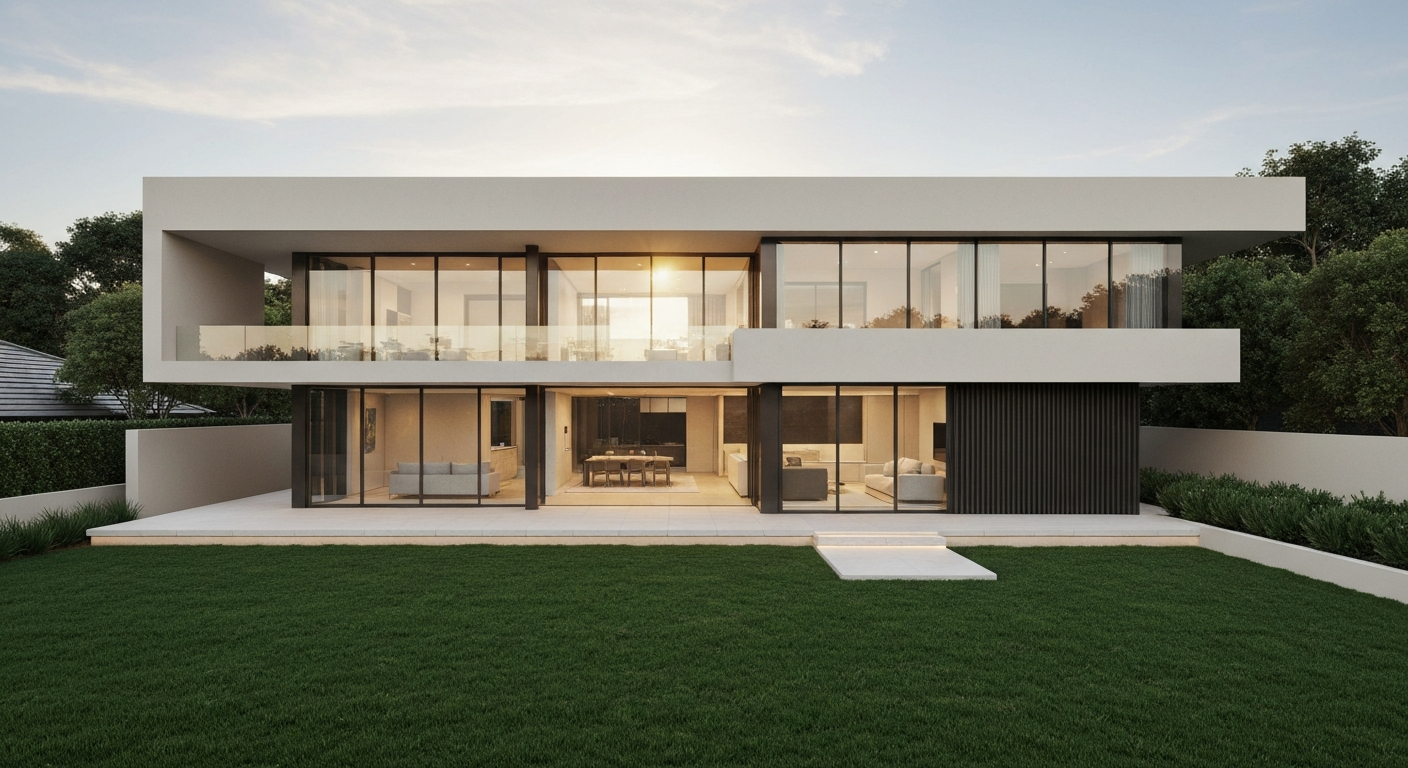 Modern Hunters Hill property showcasing discreet off-market sales approach.
