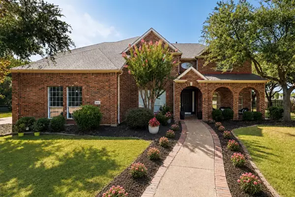 Premium brick home with landscaped yard