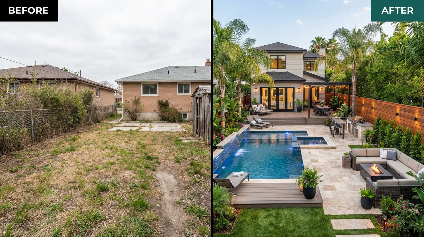 Backyard Renovation project photo
