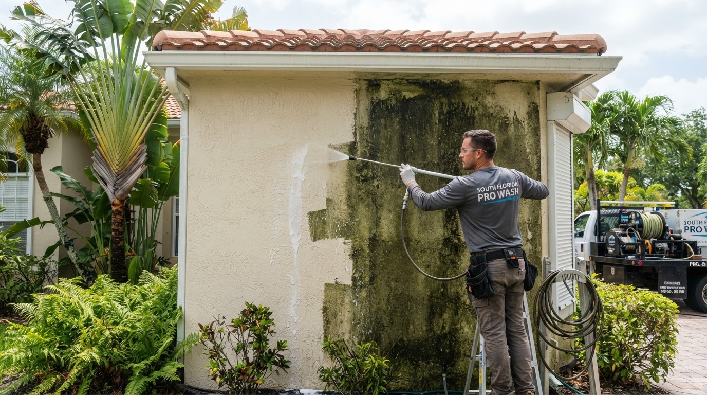 House Washing in Miami-Dade & Broward Counties
